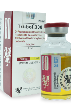 Tribol - Drostanolona - Trembolona - Testosterona Propionato - british dragon