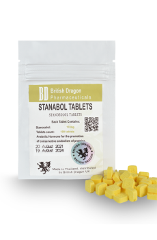 Estanozolol - Winstrol - British Dragon - 100 mg - 20 ml
